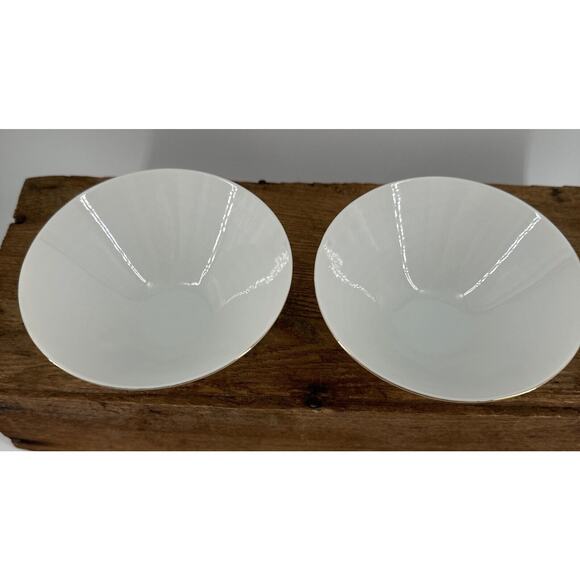 Rice Bowls Set of 4 Japanese Porcelain Vintage Red Poppy Floral Gold Trim - Picture 4 of 12